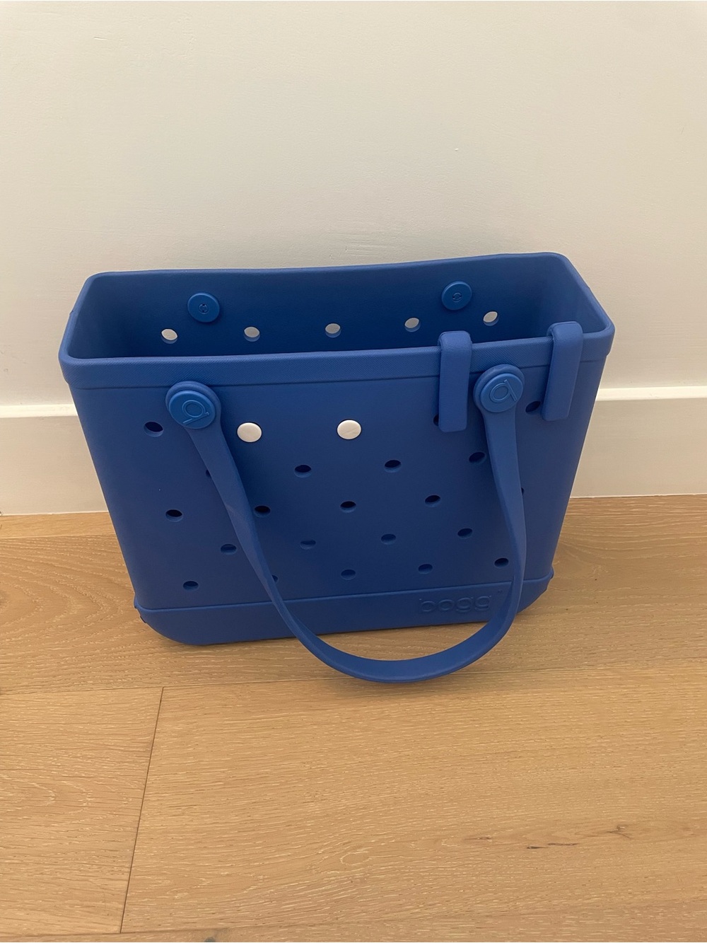Large Blue Bogg bag - with bevy drink holder